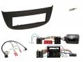 Einbauset mit Lenkradadapter f�r DIN Autoradio in Renault Wind (N, 2009-2014) - schwarz