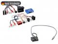 Connects2 CAN-Bus- / Lenkradadapter f�r Audi / Seat Exeo ISO / Quadlock Amp Cinch auf XZent/Zenec
