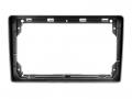 Einbaurahmen f�r 9 Zoll Autoradio in Citroen / Fiat / Peugeot / Toyota - silber