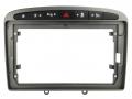 Einbaurahmen f�r 9 Zoll Autoradio in Peugeot 308 (09/2007-07/2015) - grau