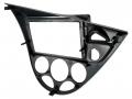 Einbaurahmen f�r 9 Zoll Autoradio in Ford Focus (10/1998-10/2005) - silber