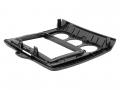 Einbaurahmen f�r 9 Zoll Autoradio in Ford Focus manuelle Klimaanlage (2004-2011) - Klavierlack