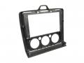 Einbaurahmen f�r 9 Zoll Autoradio in Ford Focus manuelle Klimaanlage (2004-2011) - schwarz