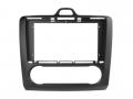 Einbaurahmen f�r 9 Zoll Autoradio in Ford Focus Klimatronik (2004-2011) - schwarz