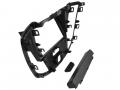 Einbaurahmen f�r 9 Zoll Autoradio in Ford Transit (FAC/FAD, 08/2014-06/2019) - schwarz
