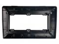 Einbaurahmen f�r 9 Zoll Autoradio in Ford Fiesta (2001-2005), Fusion (2002-2005) - schwarz