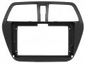 Einbaurahmen f�r 9 Zoll Autoradio in Suzuki SX4 S-Cross (JY, 10/2016-12/2021) - schwarz