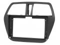 Einbaurahmen f�r 9 Zoll Autoradio in Suzuki SX4 S-Cross (JY, 10/2016-12/2021) - schwarz