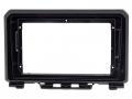 Einbaurahmen f�r 9 Zoll Autoradio in Suzuki Jimny (GJ, 10/2018-08/2024) - Klavierlack schwarz