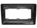 Einbaurahmen f�r 9 Zoll Autoradio in Dacia / Fiat / Nissan / Opel / Renault - schwarz