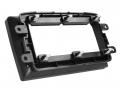 Einbaurahmen f�r 9 Zoll Autoradio in Dacia / Fiat / Nissan / Opel / Renault - schwarz