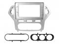 Einbaurahmen f�r 10 Zoll Autoradio in Ford Mondeo (06/2007-10/2010) - silber