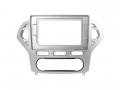 Einbaurahmen f�r 10 Zoll Autoradio in Ford Mondeo (06/2007-10/2010) - silber