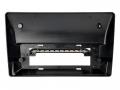 Einbaurahmen f�r 10 Zoll Autoradio in Ford Transit (FD, 2019 - 2026) mit 1-DIN OEM Ger�t - schwarz