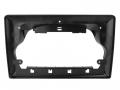 Einbaurahmen f�r 10 Zoll Autoradio in Ford Transit (FD, 2019 - 2026) mit OEM Aufsatzger�t - schwarz