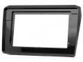 Einbaurahmen f�r 10 Zoll Autoradio in Suzuki Swift (AZ, 07/2017-03/2024) - Klavierlack schwarz