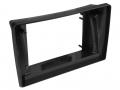 Einbaurahmen f�r 10 Zoll Autoradio in Nissan / Opel / Renault trapezf�rmiges OEM Ger�t - schwarz