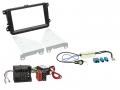 Radioeinbauset f�r Doppel DIN Autoradio in VW Caddy (2015-2020), Sharan, T6, Amarok / Seat Alhambra