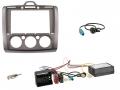 Radioeinbauset mit CAN-Bus f�r 9 Zoll Autoradio in Ford Focus (2005-2011), silber, man. Klima