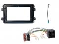 Radioeinbauset f�r 9 Zoll Autoradio in Citroen Jumper, Opel, Fiat Ducato, Peugeot Boxer (2021-26)