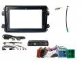 Einbauset mit Lenkradadapter f�r 9 Zoll Autoradio in Citroen Jumper, Opel, Fiat, Peugeot (ab 2024)