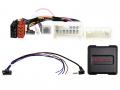 Einbauset mit Lenkradadapter f�r 9 Zoll Autoradio in Fiat, Nissan, Opel, Renault (ab 2014) mit Klima