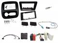 Einbauset mit Lenkradadapter f�r 9 Zoll Autoradio in Fiat, Nissan, Renault, Opel (ab 2014) mit Klima