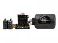 Einbauset mit Lenkradadapter f�r 9 Zoll Autoradio in Peugeot 206 (1998-2001)