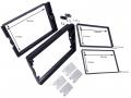 Universal Montagekit f�r 9 Zoll Monitore in 2ISO Radioblenden mit 183 x 113mm �ffnung
