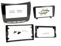 Einbaurahmen f�r 9 Zoll Autoradio in Lancia Delta (2008-2014) - schwarz gl�nzend