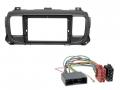 Radioeinbauset f�r 9 Zoll Autoradio in Mitsubishi Pajero (2007-2014), Outlander / Peugot 4007