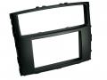 Einbauset mit Lenkradadapter f�r Doppel DIN Autoradio in Mitsubishi Pajero (2006-2014) 17 Pin Honda