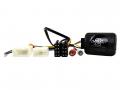 Einbauset mit Lenkradadapter f�r DIN Autoradio in Citroen C4 Aircross (2014-2017) Klavierlack