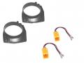 Lautsprechereinbauset f�r Fiat Punto (ab 1999) - 130 mm Seitenteil hinten
