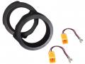 Lautsprechereinbauset f�r Fiat Stilo (2001-2008) - 165 mm Front�r MDF