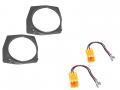 Lautsprechereinbauset f�r Fiat Punto (ab 1993) - 130 mm hinten