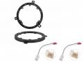 Lautsprechereinbauset f�r Chrysler / Dodge / Jeep (1995-2010) - Frontt�r