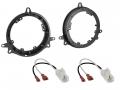 Lautsprechereinbauset f�r Toyota (bis 2013) - 165 mm - T�re Front / Heck