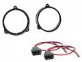 Lautsprechereinbauset f�r Mercedes CLK-Klasse (1997-2003) - 165 mm - T�re Front