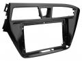 Einbaurahmen f�r 9 Zoll Autoradio in Hyundai i20 (GB, 2014-2018) - schwarz