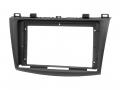 Einbaurahmen f�r 9 Zoll Autoradio in Mazda 3 (BL, 2009-2013) - schwarz