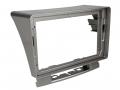 Einbaurahmen f�r 9 Zoll Autoradio in Opel Astra (J, 2009-2017) - silber