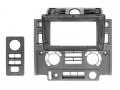 Einbaurahmen f�r 9 Zoll Autoradio in Land Rover Defender (LD, 2007-2016) - grau/schwarz