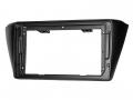 Einbaurahmen f�r 9 Zoll Autoradio in Skoda Fabia (NJ, 11/2014-04/2022) - Klavierlack