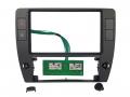 Einbaurahmen f�r 9 Zoll Autoradio in VW Passat (B5, 1997-2004) - schwarz