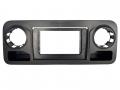 Einbaurahmen f�r 10 Zoll Autoradio in Mercedes Sprinter (W907 / W910, 2018-2026) - schwarz