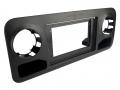 Einbaurahmen f�r 10 Zoll Autoradio in Mercedes Sprinter (W907 / W910, 2018-2026) - schwarz