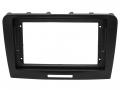 Einbaurahmen f�r 9 Zoll Autoradio in Skoda Superb (3T, 2008-2015) - schwarz