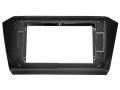 Einbaurahmen f�r 10 Zoll Autoradio in VW Passat (B8, 2014-2019) - Klavierlack