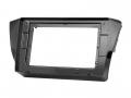 Einbaurahmen f�r 10 Zoll Autoradio in Skoda Superb (2015-2019) - Klavierlack